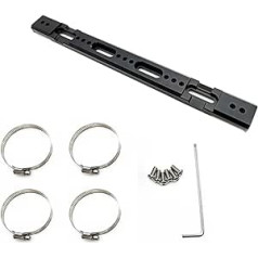 ZLiT Electric Bike Battery Holder Aluminum Alloy E-Bike Battery Box Mount for Hailong Polly Bike Mount