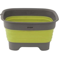 Outwell Unisex - Adult Camping Accessories Wash Bowl with Drain Lime Green, Green, One Size