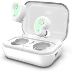 Soundmagic TWS30 G2 True Wireless Earbuds - Bluetooth In-Ear Headphones with Microphone, HiFi Stereo, Waterproof and 30 Hours Battery Life, White