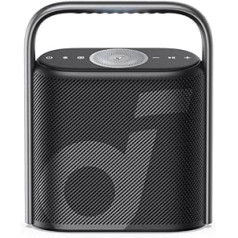 soundcore Motion X500 Portable Bluetooth Speaker, Wireless Immersive Spatial Audio, 3 x Detailed, Wireless Hi-Res, 3 Drivers, Upward Harmonic Light