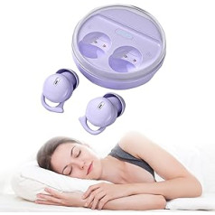 Mini Wireless Bluetooth Headphones for Side Sleepers In-Ear Invisible Smallest Sleep Bluetooth Earphones for Small Ears Side Sleepers Noise Cancelling Sleep Headphones Sports Headset