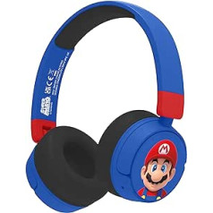 OTL Technologies SM1001 Super Mario Wireless Kids Headphones - Blue