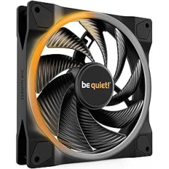 be quiet! Light Wings BL075 140 mm PWM High-Speed Fan ARGB Lighting Quiet Case Fan 4-Pin