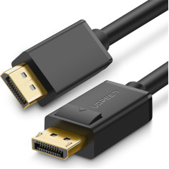 Кабель DisplayPort HDR 3D 4K, 1 м, черный