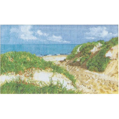 Thea Gouverneur - Cross Stitch Set - The Seashore - Linen - 32 Count - For Adults - 1052