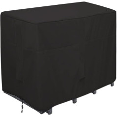 Izzybang Уличный обеденный комплект с высотой барной стойки сверхпрочный водонепроницаемый чехол для прямоугольного обеденного комплекта на