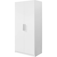 Rauch Möbel Rosario Шкаф с вращающейся дверью дерево белый 91/197/54 см (Ш x В x Г)