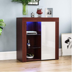 Vida Designs Ящики из дерева и МДФ, орех и белый, стандарт