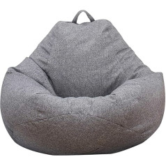 N/T Ghopy Bean Bag Cover для взрослых и детей, Bean Bag для гостиной, гигантский Bean Bag без наполнителя из ткани для большого дивана, большого кресла, гостин