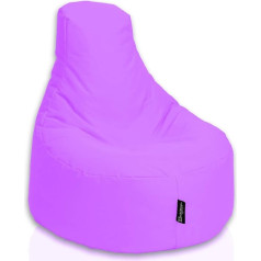 Bubibag Игровой мешок, кресло для отдыха, игровые мешки, подушки для детей и взрослых (пудровая сирень)