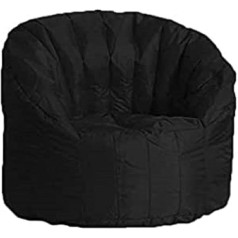 Talamo Italia Круглый мягкий стул Dmora 80 x 80 x 80 см черный