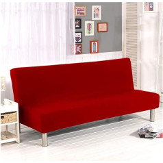 Cornasee Sofa Cover 3 Seater Without Armrests - Clic Clac Sofa Cover Stretch Bed Sofa Slipcover Plain Colour