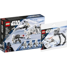 Набор Лего: Star Wars Snowtrooper Battle Pack 75320 + Star Wars 30495 at-ST (Polybag)