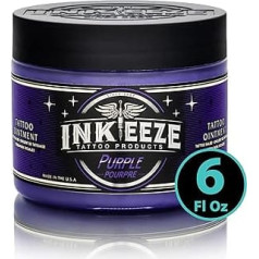 INK-EEZE INK-EEZE Purple Glide Non-Petroleum Tattoo Ointment 6 oz Jar