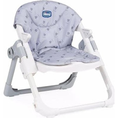 Chicco Chairy Baby Booster Seat, от 6 месяцев до 3 лет (15 кг), стульчик для кормления, регулируемый, растет вместе с вашим ребенком, компактный, закрывающийс