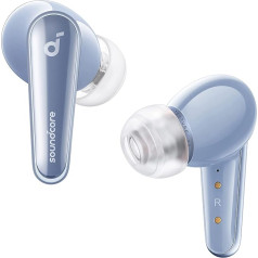 Soundcore by Anker Liberty 4, Earbuds mit Geräuschunterdrückung, Kabellose Earbuds mit ACAA 3.0, Duale dynamische Treiber für Herzfrequenzsensor (Generalüberholt)