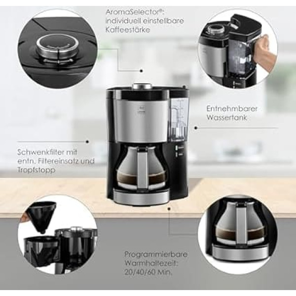 Кофеварка Melitta Aroma Selector Look V Perfection 1,25 л