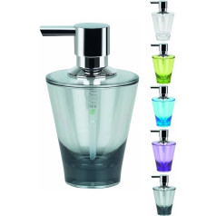 Spirella Seifenspender Max Flüssigseifen-Spender, Fassungsvermögen 8,5 x 8,5 x 14,5 см - 250 мл - Grau