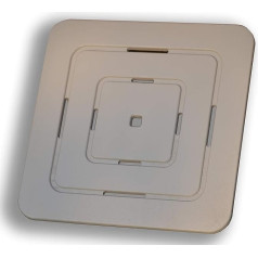 Castelmerlino 127.01 Душевой поддон Taupe Plywood Marine Okumé 60 x 60 см для душевых поддонов 80 x 80 см