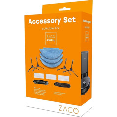 ZACO A10 Pro Оригинальный набор аксессуаров для робота-пылесоса с функцией швабры и всасывающей станцией, сменные детали, включая фильтр тонкой