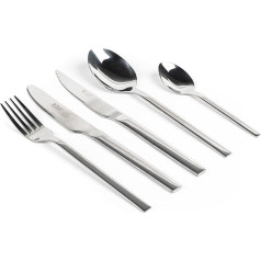 Russell Hobbs RH00855EU Vermont 20-Piece Cutlery Set - Набор столовых приборов на 4 персоны, набор посуды с ножом для стейка, столовые приборы из нержавеющей стали с
