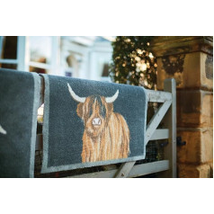 HUG RUG Runner Highland 1 Matte для внутренних помещений, очень прочный, с защитой от влаги, 65 x 150 см.