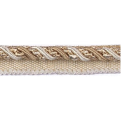 BEL AVENIR 1,1 см 13 метров витой губной шнур основной швейный роскошный многоцветный Craft DIY Craft украшения края Piping украшений (бежевый)