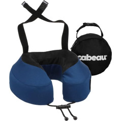 Подушка Cabeau Evolution S3 Travel Pillow - крепится к сиденью самолета - голова не упадет вперед - расслабьтесь с мягкой пеной с эффектом памяти - быстросо