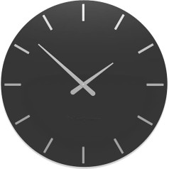 Настенные часы CalleaDesign 60 см Smarty Linea Black
