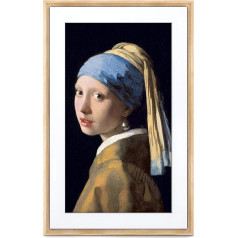 MEURAL Canvas Smart Art, цифровой HD холст 41 x 61 см (черная рамка, 21,5 дюйма, картины и фотографии воспроизводятся в реалистичных деталях, Wi-Fi с приложение