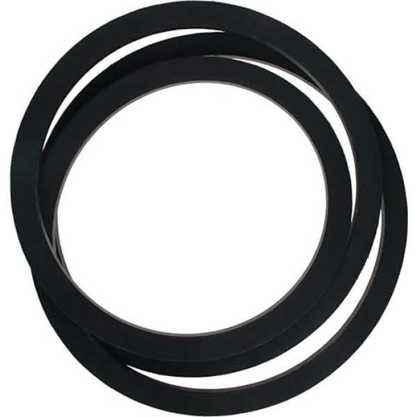 Othmro OTH191114D-0414 1 Industrial V-Belt 1180 mm Rubber Black 1 Piece for Lathe Table Saws Band Saws Woodworking Tools 1950 mm