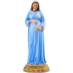 zalati Статуя Девы Марии Скульптура Беременность Статуя Религиозная Смола Ремесло Украшения Для Католической Религии Сад Украшение Дома