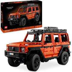LEGO Technic Mercedes-Benz G 500 Professional Line Construction Kit with G-Class Car Model, подарок для взрослых, набор роскошного внедорожника, коллекционный Mercedes, игрушечная маш
