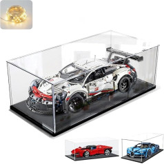 Прозрачная витрина Акриловая коробка для Lego модели скульптуры Прозрачная акриловая витрина для фигурок Action Collection Защита от пыли Витрина а