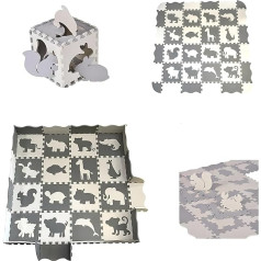 ASENME 36 x EVA резиновые детские коврики XL 145 x 145 см