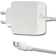 Адаптер переменного тока 45w 20v 2.25a usb-c белый