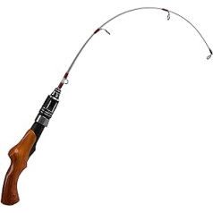 Ice Fishing Rod, 23 Inch Ultralight Ice Spinning Rods, Sensitive Ice Fishing Rod for Winter Ice Fishing Tackle for Zander, Panfish, Bluegill