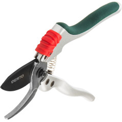 Verto Универсальный садовый секатор, 195 мм, алюминий, диаметр реза 18 мм.