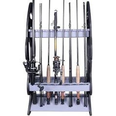 Croch Rod stand for 16 fishing rods. Perfect for rod sorting