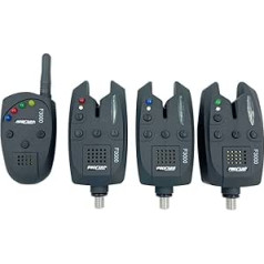 Cormoran Pro Carp F-3000 Bite Alarm Set 3+1 Wireless Bite Alarm Complete Set