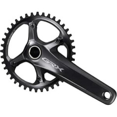 SHIMANO Unisex - Adult FC-RX810 Crankset, Black, One Size