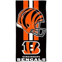 WinCraft NFL Cincinnati Bengals Beach Towel 150 x 75 cm