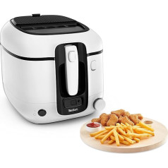 Фритюрница Tefal Super Uno FR3140, таймер, объем: 2,2 л, безопасные для посудомоечной машины детали, антипригарное покрытие, фильтр против запахов, съе
