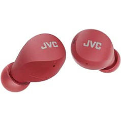 JVC Gumy Mini Wireless Headphones - Small and Lightweight Bluetooth Headphones (5.1) with 3 Sound Modes, Water Resistance (IPX4) and 23H Battery. Headphones for Sports and Home - HA-Z66T-R