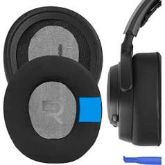 Geekria Sports Replacement Ear Pads for SteelSeries Arctis Nova Pro Wired, Arctis Nova 1, Arctis Nova 3, Arctis Nova 7 Headset, Ear Cups, Repair Parts (Black)