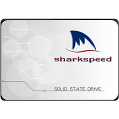 SHARKSPEED SSD 256 GB Plus Internal SSD 2.5 inch/7 mm, SATA III 6 Gb/s, 3D NAND Hard Drive Internal High Performance Solid State Drive for Laptops, Tablets, PCs, Read Speed up to 550 MB/s(256 GB 2.5