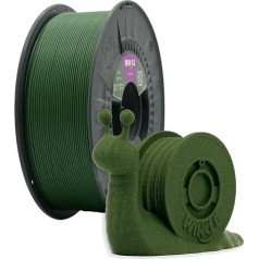 Winkle PLA Glow Army Filament, Pla 1.75 mm, Filament Print, 3D принтер, 3D Filament, цвет зеленый с частицами, катушка 1000 g