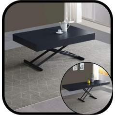 Volero' , трансформируемый стол, экономия пространства, механизм подъема и опускания, модель Achille Large, столешница из глянцевого лакированного д