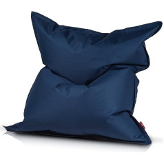 Ecopuf Мешок для фасоли Tear-Resistant Polyester Waterproof Bean Bag Открытый мешок для фасоли с наполнителем из полистирольных шариков 140 x 100 см