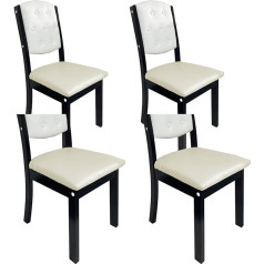 ‎Necolorlife NeColorLife Чехлы для сидений стульев для столовой, PU кожаные эластичные чехлы для подушек стульев, водонепроницаемые и съемные чехлы д